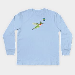 Party Bird Kids Long Sleeve T-Shirt